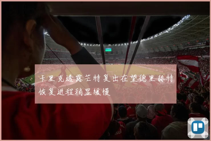卡里克透露芒特复出在望德里赫特恢复进程稍显缓慢